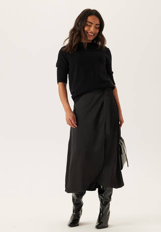 Objchilli Midi Wrap Skirt