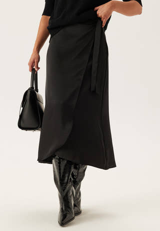 Objchilli Midi Wrap Skirt