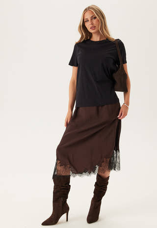 Objdalme Mw Long Lace Skirt