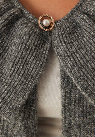 Objdenisi L/S LO KNIT CARDIGAN