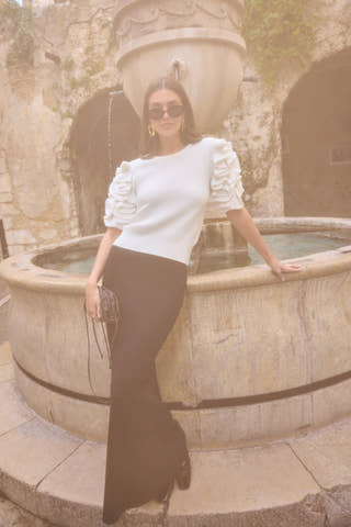 Objdiandra Knit 2/4 RE PULLOVE