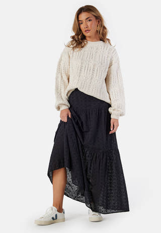 Objdiddi Lo L/S Knit Pullover