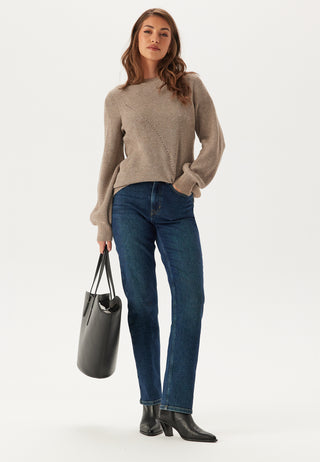 Objditte Re L/S KNIT PULLOVER