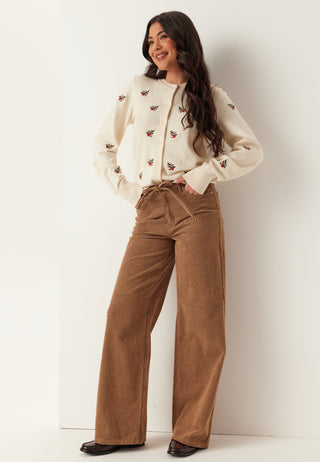 Objebba Thess L/S RE KNIT CARDIGAN