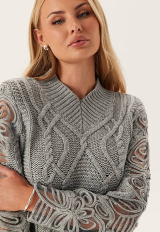 Objelisse Knit L/S RE PULLOVER