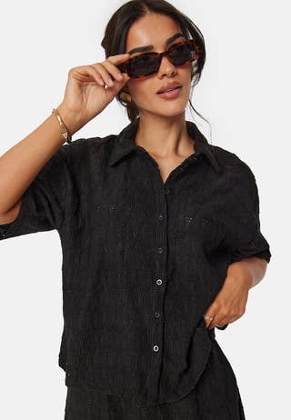Objfeodora 2/4 sleeve shirt