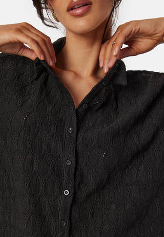 Objfeodora 2/4 sleeve shirt