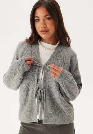 Objflora Re L/S KNIT CARDIGAN