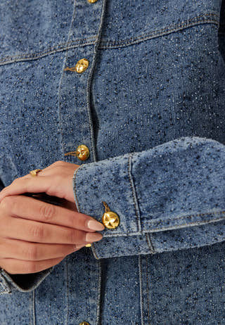 Objfrida L/S RE DENIM JACKET