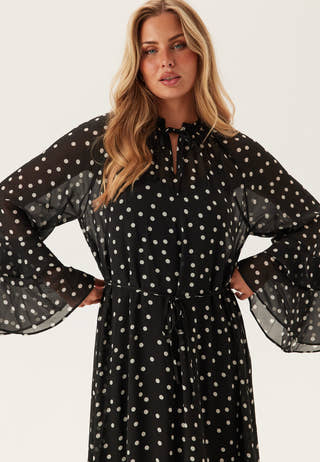 Objgina L/S RE LONG DRESS RE L