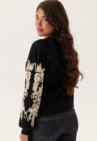 Objjoana L/S KNIT PULLOVER