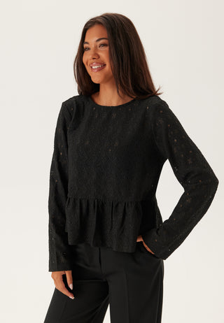 Objlaila L/S RE TIE TOP RE TIE