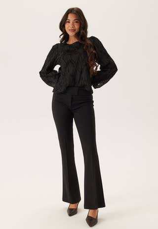 Objlucie L/S RE O-NECK TOP