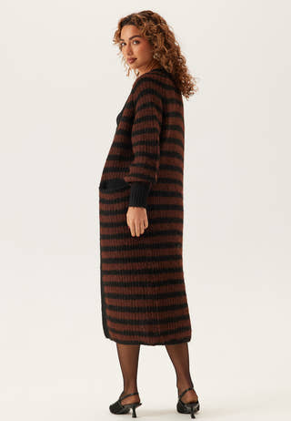 Objmilu Ls Lo Long Knit Cardig