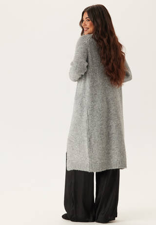 Objmilu Ls Lo Long Knit Cardig