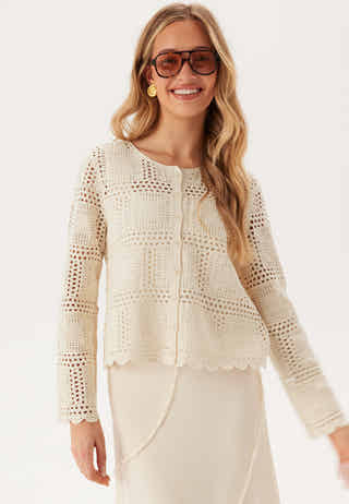 OBJORELLA L/S KNIT CARDIGAN