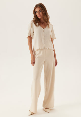 Objsanne 2/4 LO V-NECK TOP NOOS