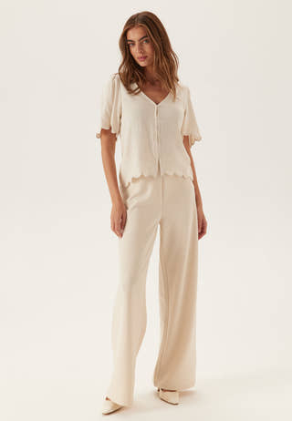 Objsanne 2/4 LO V-NECK TOP NOOS