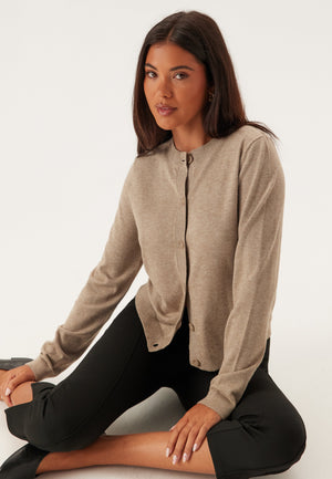 Objthess L/S Short Cardigan