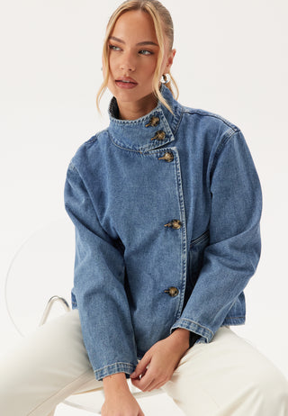 Objtilla Gro L/S LO DENIM JACKET