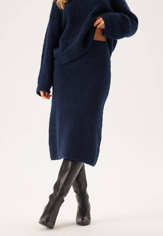 Objtolatya Knit Midi Skirt