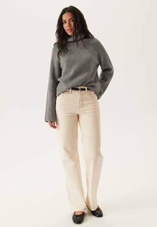 Objviola Ls Lo Rollneck Knit