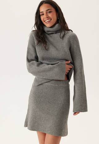 Objviola Mw Re Short Knit Skir