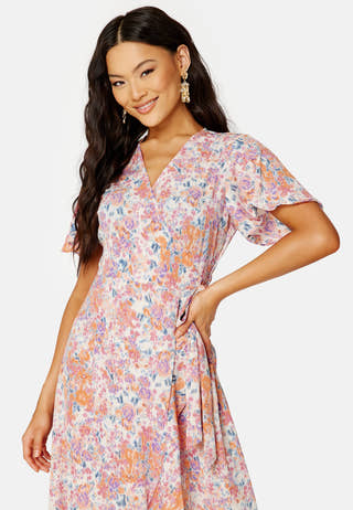 Papaya S/S Wrap Dress