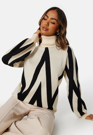Ray L/S KNit Rollneck Pullover
