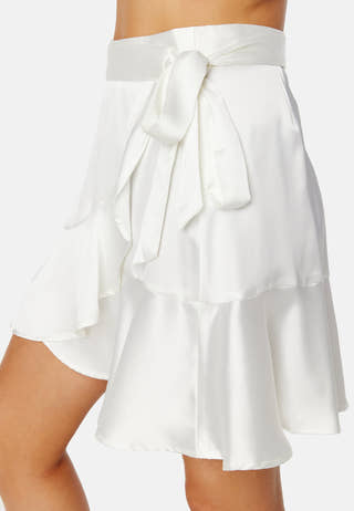 Sateen MW Mini Skirt