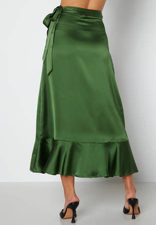 Sateen Wrap Skirt Fair