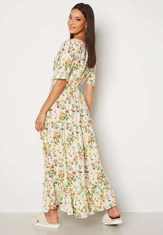 Objlorena S/S Long Dress