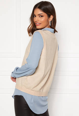 Thess S/L Knit Waistcoat