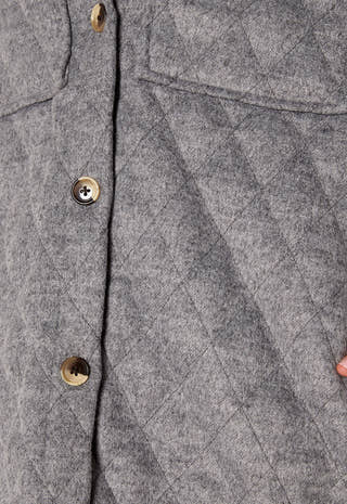 Vera owen long quilt jacket