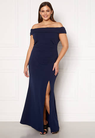 Off Shoulder Maxi Curve Dress