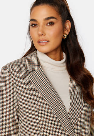 Adison L/S Check Blazer TLR