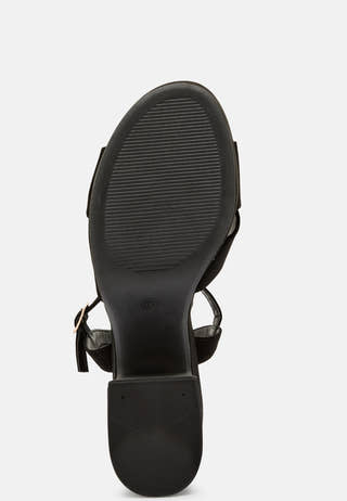 Alba-1 PU Heeled Sandal