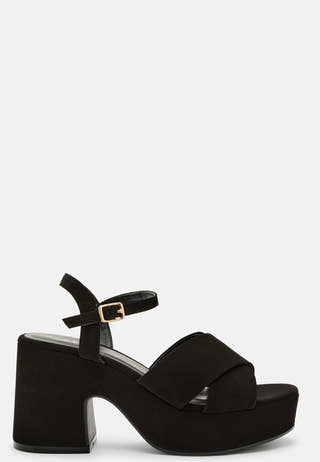 Alba-1 PU Heeled Sandal