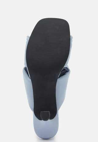 Alyssa PU Twisted Sandal
