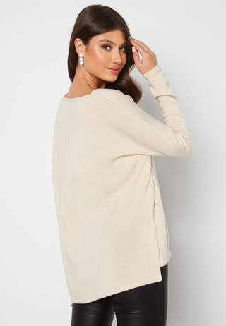 Amalia L/S V-Neck Pullover Knit