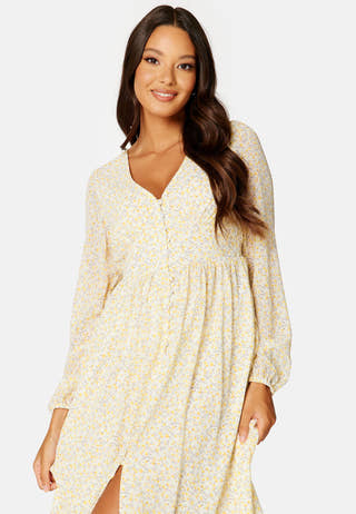 Amanda L/S Midi Dress