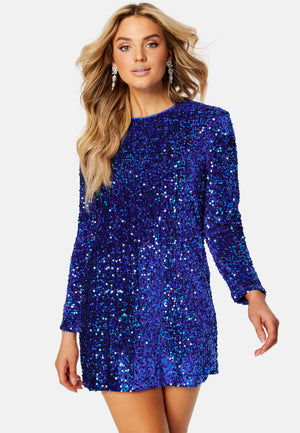 Anika Sequin LS Dress