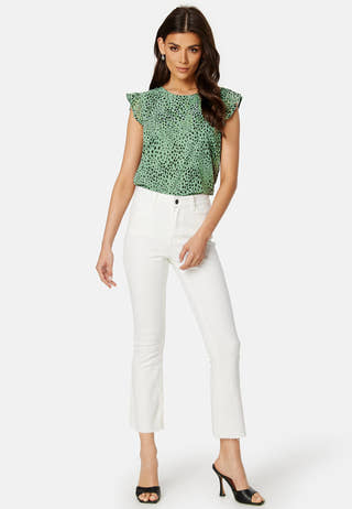 Ann Star S/L Frill Top