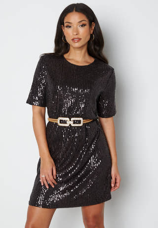 Bae S/S Tee Sequins Dress
