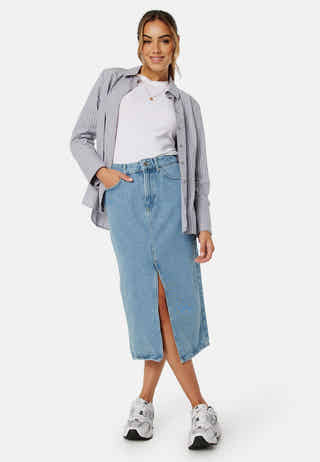 Onlbianca Midi Skirt Denim