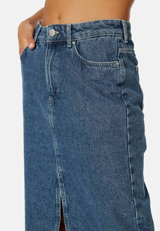 Onlbianca Midi Skirt Denim