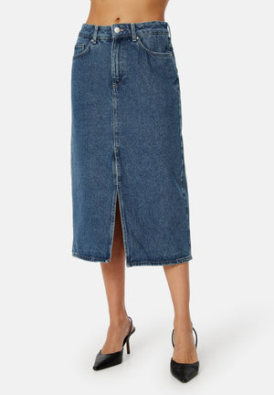 Onlbianca Midi Skirt Denim