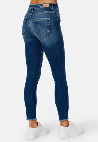 Onlblush Mid Ankle Raw Denim