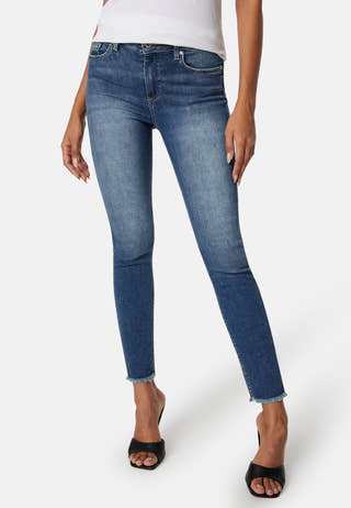 Onlblush Mid SK Ank RW Denim