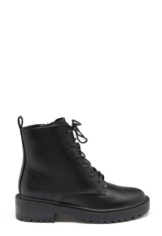 Bold Lace Up Boot